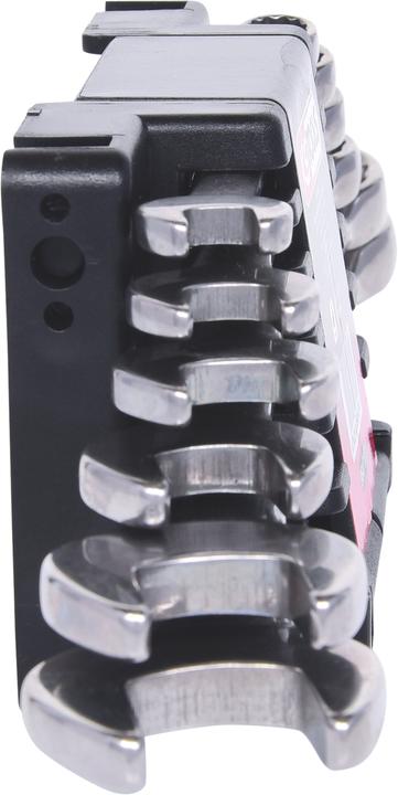 Produktbild KS Tools EDELSTAHL Ringmaulschlüssel-Satz, 15° Gabelstellung, 6 Teile (19 mm, 8 mm, 10  mm, 14 mm, 18 mm, 11 mm, 12 mm, 17 mm, 15 mm, 13 mm, 9 mm, 16 mm)