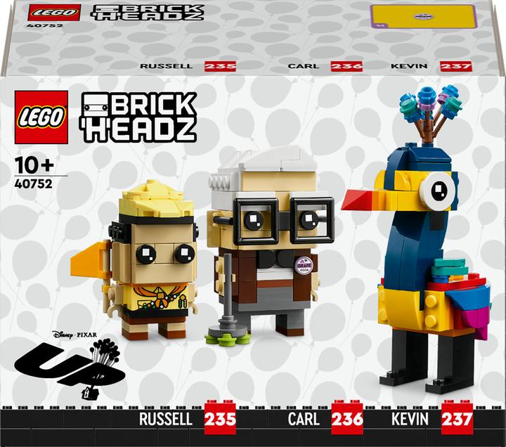 LEGO Disney Carl, Russell und Kevin (40752, LEGO Brickheadz)