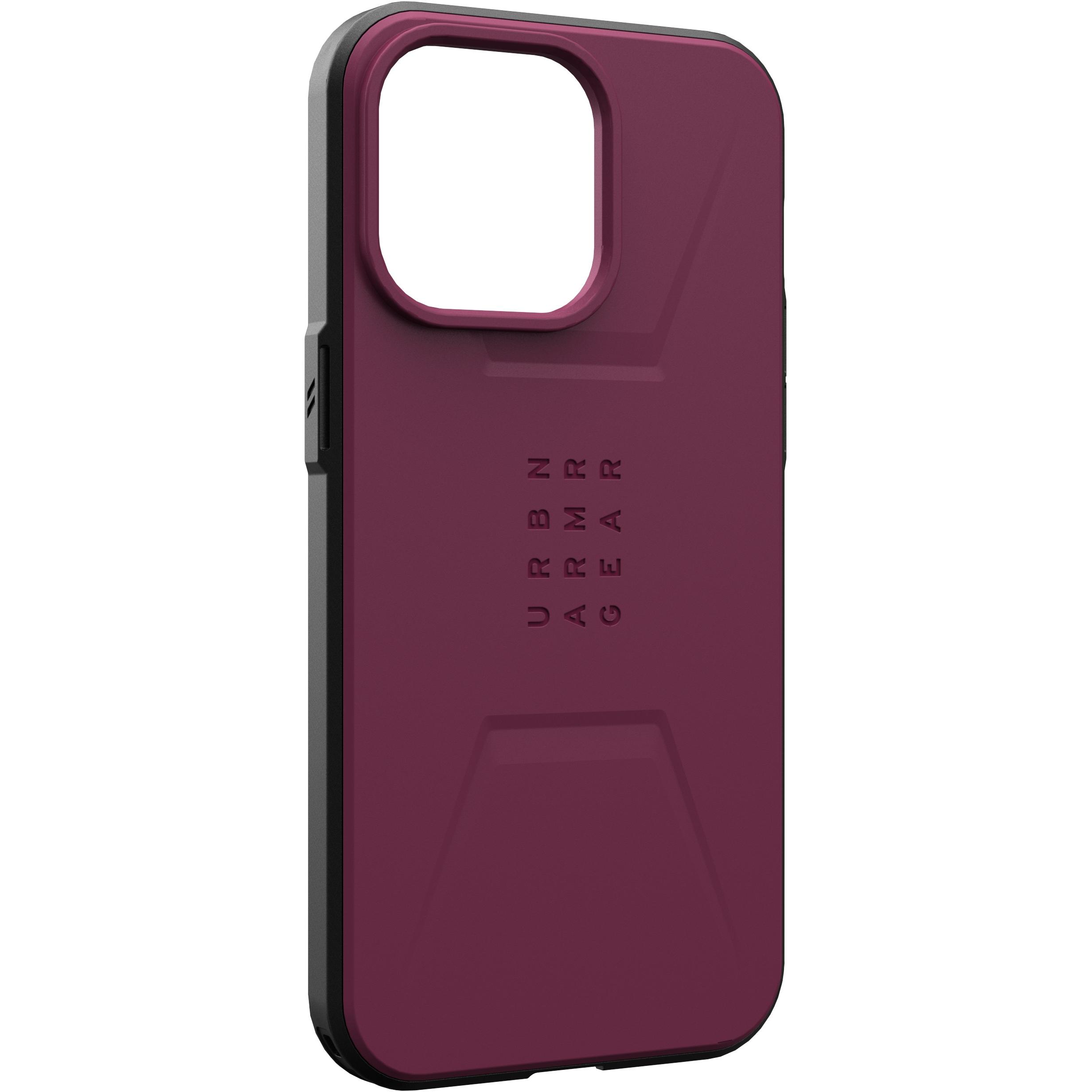 UAG Civilian Magsafe Case (Apple iPhone 15 Pro Max), Smartphone Hülle, Rot