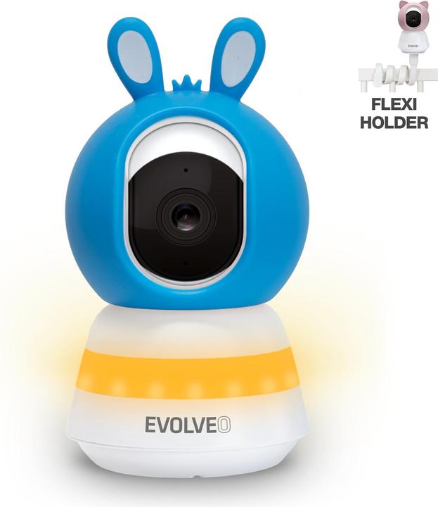 Actual product image Evolveo Baby Monitor N5 - Set videochůvičky s 360° dohledem, obousměrnou komunikací a ukolébavkami (1920 x 1080 Pixels)