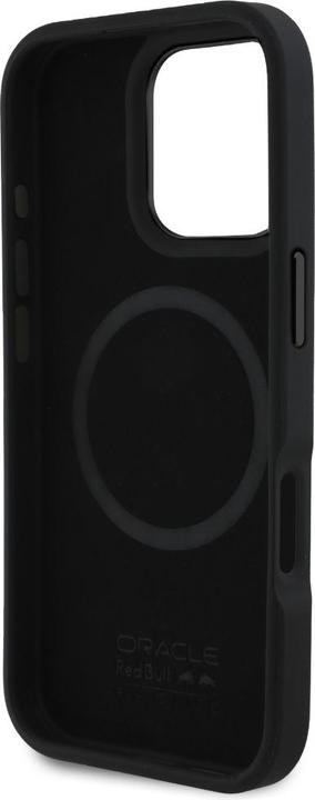 Immagine prodotto Red Bull RBHMP16L24PUILVR Custodia rigida per iPhone 16 Pro 6,3" in pelle granatowy/navy Anello rosso MagSafe (Apple iPhone 16 Pro)
