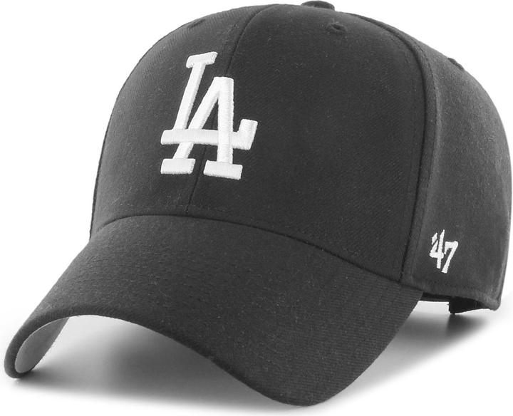 47 Brand Adjustable Cap - MLB Los Angeles Dodgers Black (One size)