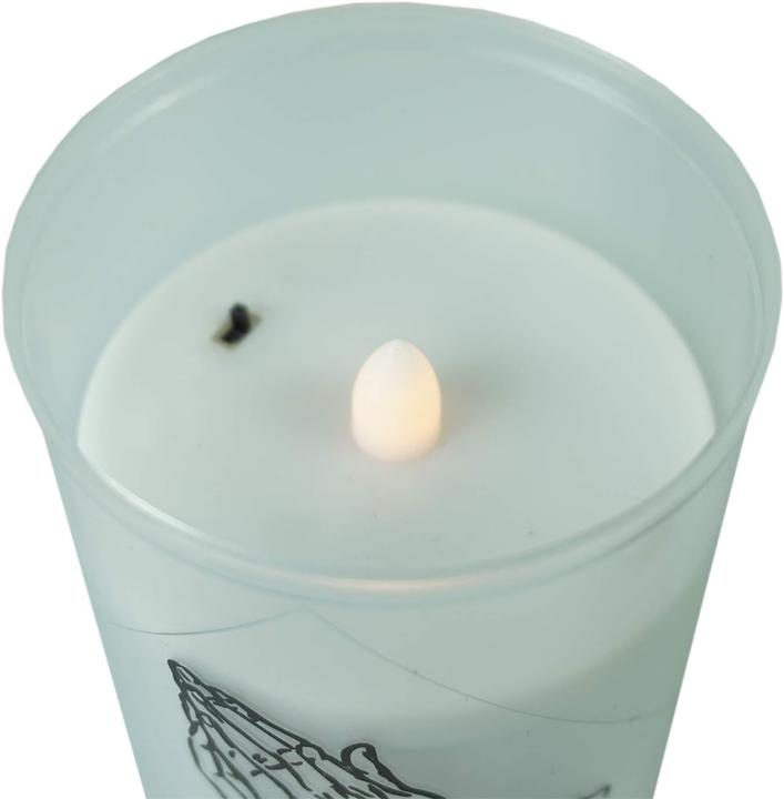 Actual product image Novaliv LED Grave Light White Permanent Flicker Effect incl. Batteries Grave Candles Cemetery Candle (1 pcs.)