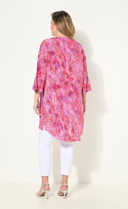 Actual product image Miamoda A-line tunic with leopard print (52)