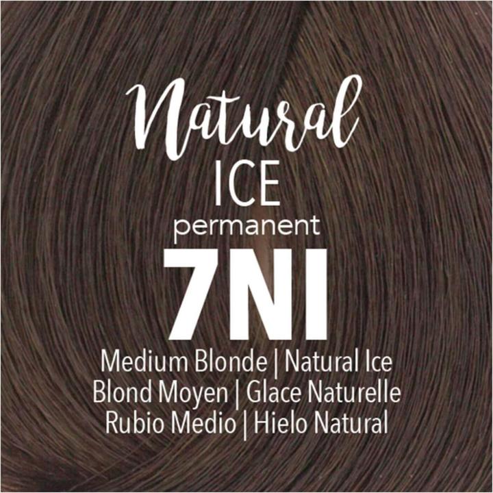 Actual product image Mydentity by Guy Tang mydentity Permanent - 7NI Medium Blonde Natural Ice (7NI Medium Blonde Natural Ice)
