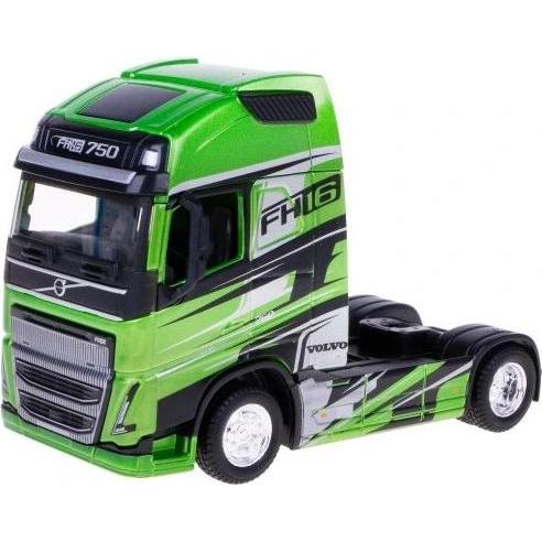 Thumbnail - Bburago Diecast 1:43 Street Fire Haulers Custom Cabs Volvo FH16 750XXL Green Ages 3+ 18-32204