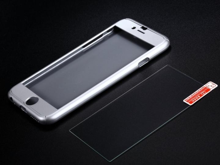 Actual product image Floveme 360 degree bulletproof glass case iPhone 8 all-round protection (1 Piece, Apple iPhone 8)