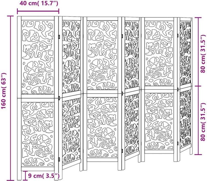Actual product image vidaXL Paravent