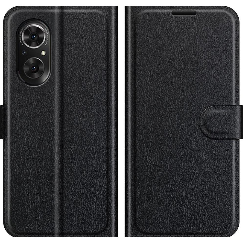 Thumbnail - Screenguard Huawei Nova 9 SE Leather Guard Lederhülle (Huawei Nova 9 SE), Smartphone Hülle, Schwarz