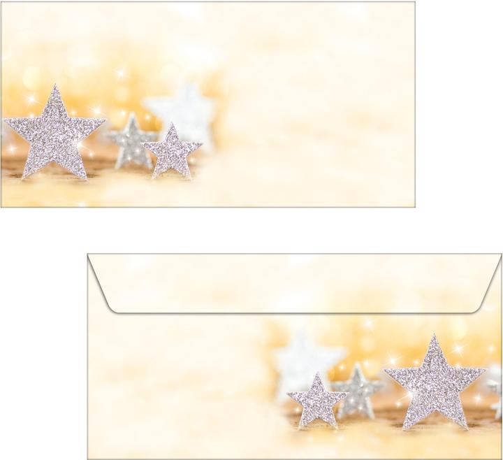 Immagine prodotto Sigel Stelle glitterate (110 x 220 mm, 50 x)