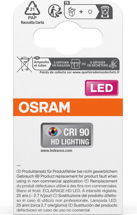 Produktbild Osram Led Superstar Par16 (GU10, 80 W, 550 lm, 1 x, G)