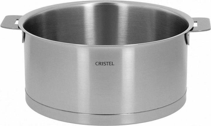 Actual product image Cristel Cristal Strate Amovible casserole Ø20cm (20 cm, Pot, Aluminium, Stainless steel)