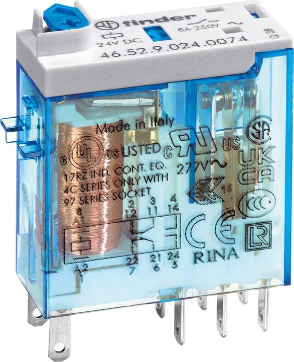 Actual product image Finder Industrial relay 48 VDC 4800? 500 mW