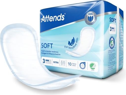 Actual product image Attends Soft 3 Extra insoles (10 x, Large)