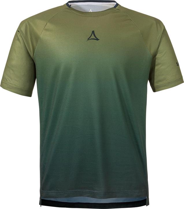 Schöffel Shirt Style Pinega MNS - Maglia Ciclismo Uomo Con Mezza Zip E Tessuto Elasticizzato
