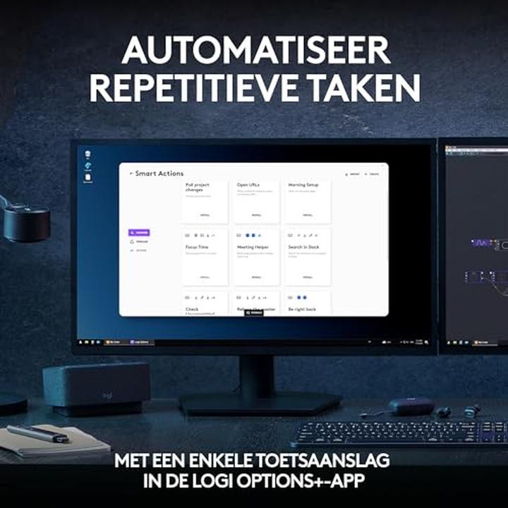 Actual product image Logitech MX Keys S Combo (Eng. Int., Wireless)