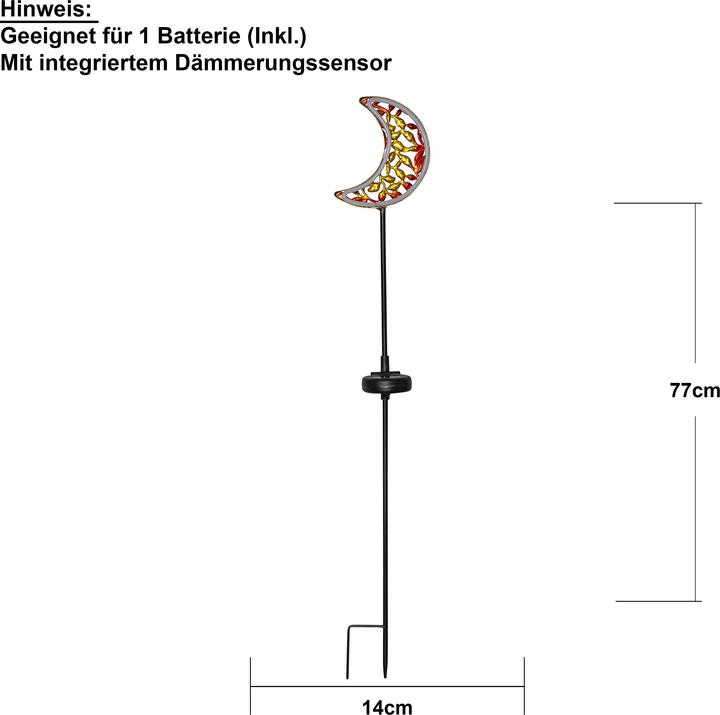 Produktbild Star Trading Solar Decoration Linny Moon (IP44)
