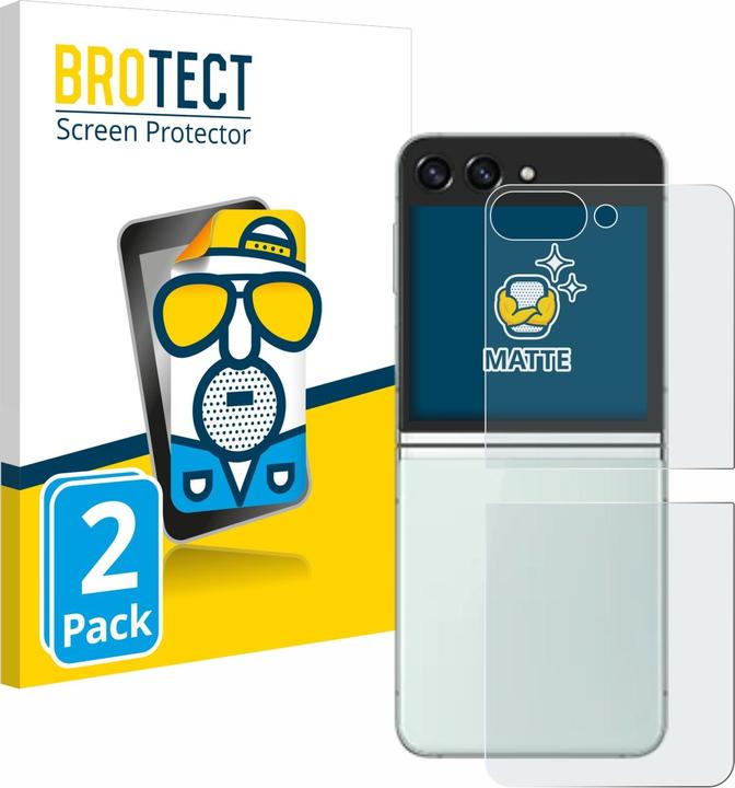 BROTECT Entspiegelungs-Schutzfolie Displayschutz Matt (2 Stück, Samsung Galaxy S21)