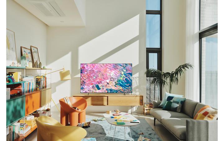 Actual product image Samsung TV QE50Q65B AUXXN 50, 3840 x 2160 (Ultra HD 4K), QLED (50", LED, 4K, 2022)