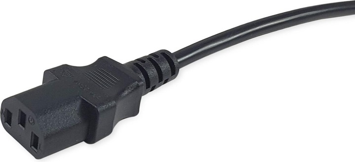 Immagine prodotto equip Cavo di alimentazione IEC UK-BS1363 -> C13 10m St/Bu nero (10 m)