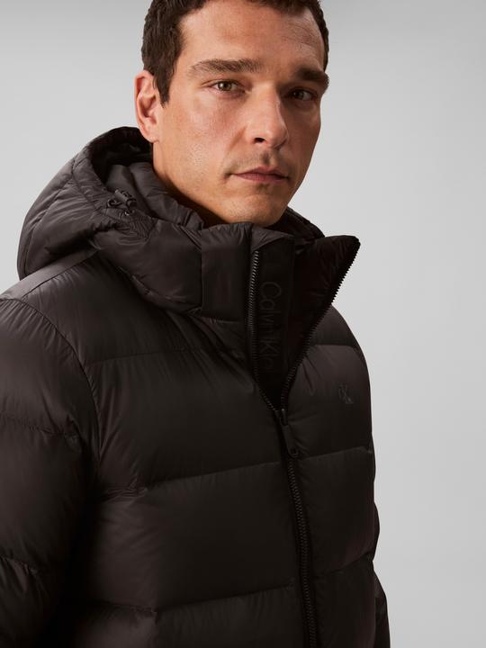 Productafbeelding Calvin Klein Jeans Ls Nylon Zip Off Hood Down Puffe (XXL)