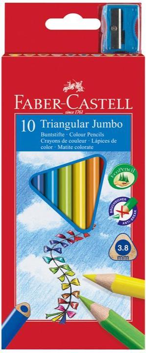 Immagine prodotto Faber-Castell Triangolare Jumbo (Ordinati, 10 x)
