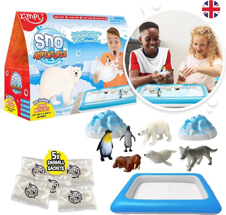 Image du produit Zimpli Kids Zimpli Gelli Adventures Dino-Pack, jouet sensoriel.