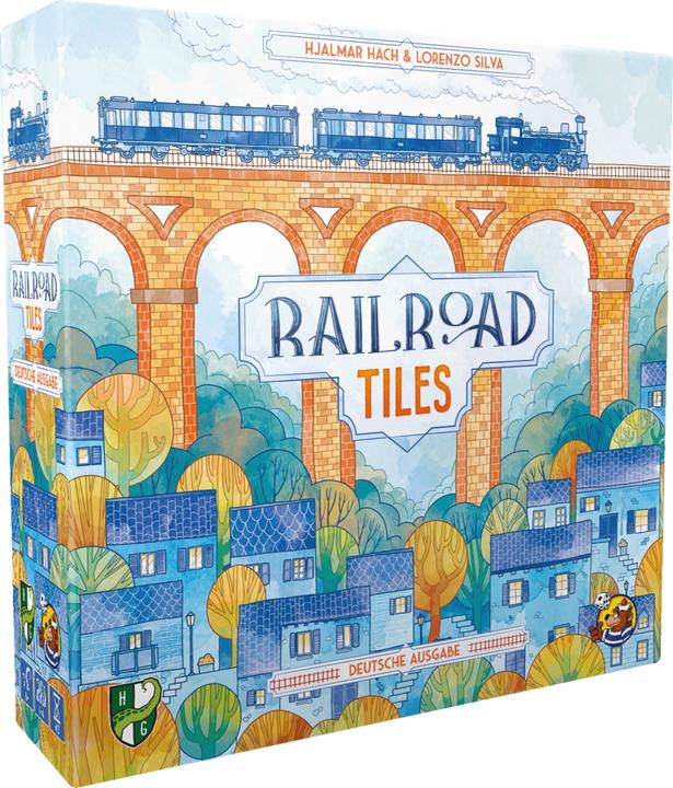 Produktbild Horrible Guild Railroad Tiles (d) (Deutsch, 1 - 4 Spieler)