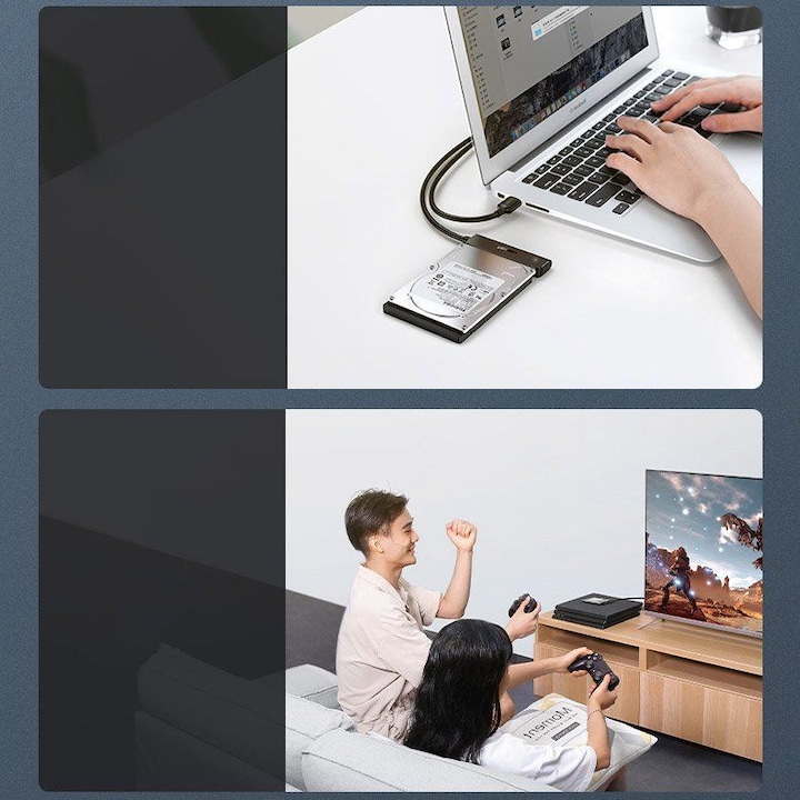 Immagine prodotto Ugreen Adattatore da USB-C a SATA 3.0 per HDD SSD da 2,5" SATA