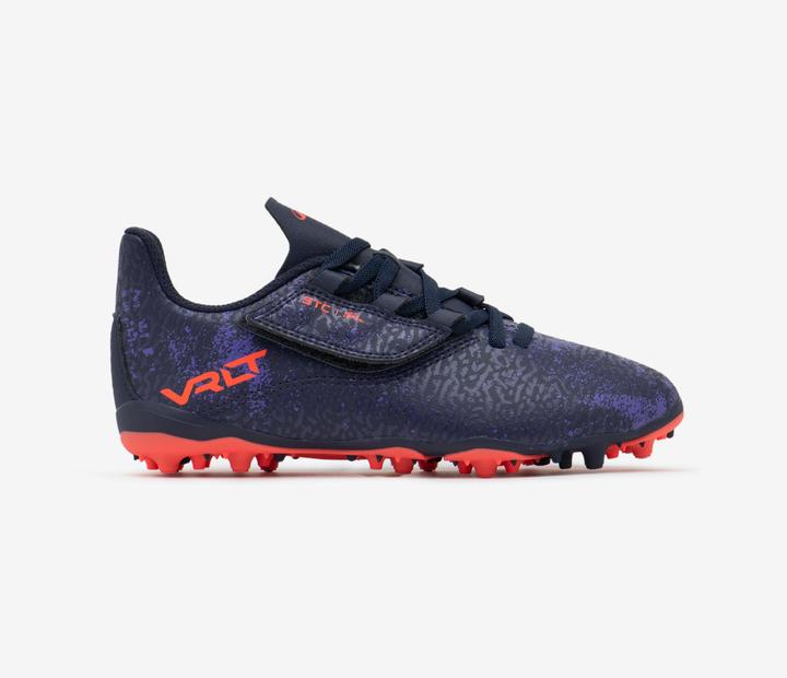 Image du produit Kipsta Chaussures de football enfant a scratch viralto i easy mg/ag Bleu Foncé (32)