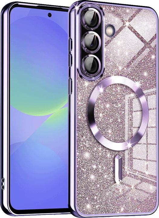 Productafbeelding Techsuit - Luxury Glitter MagSafe - Samsung Galaxy A36 5G / A56 5G - Light Purple (Samsung Galaxy A36, Samsung Galaxy A56)