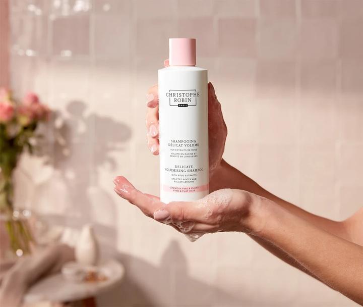 Produktbild Christophe Robin Delicate Volumising Shampoo (Flüssiges Shampoo, 250 ml)
