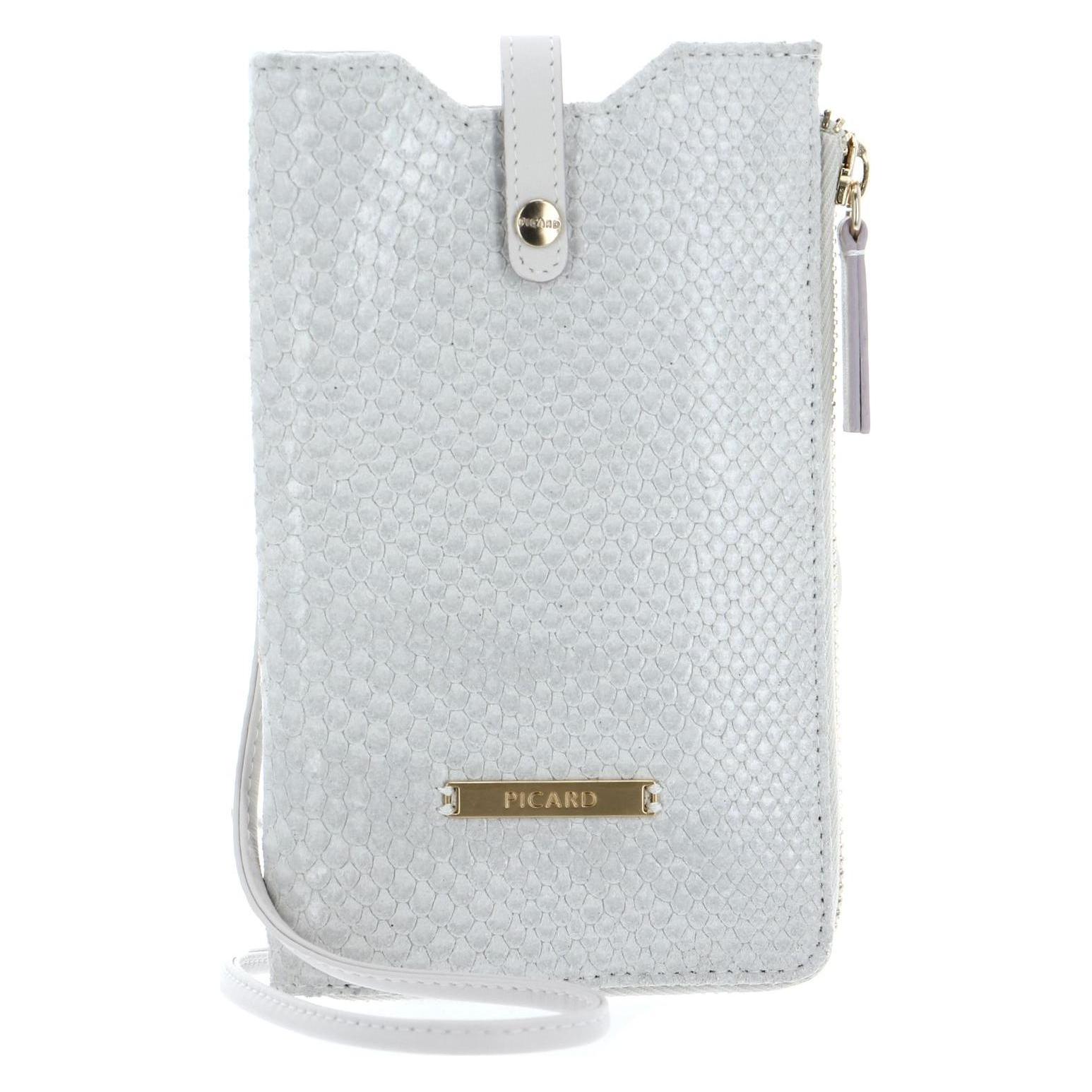 Picard, Damen, Handtasche, Kalahari 1 Smartphone Bag, Weiss