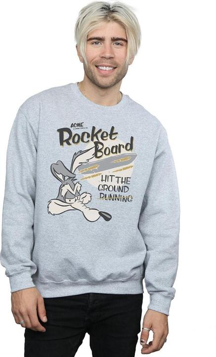Produktbild Looney Tunes Wile E Coyote Rocket Board Sweatshirt (XL)