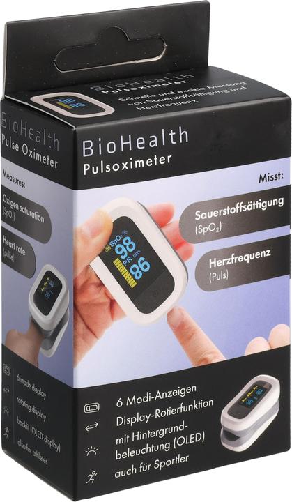 Immagine prodotto Bio Health Pulsoximeter mit Perfusions-Index (PI)