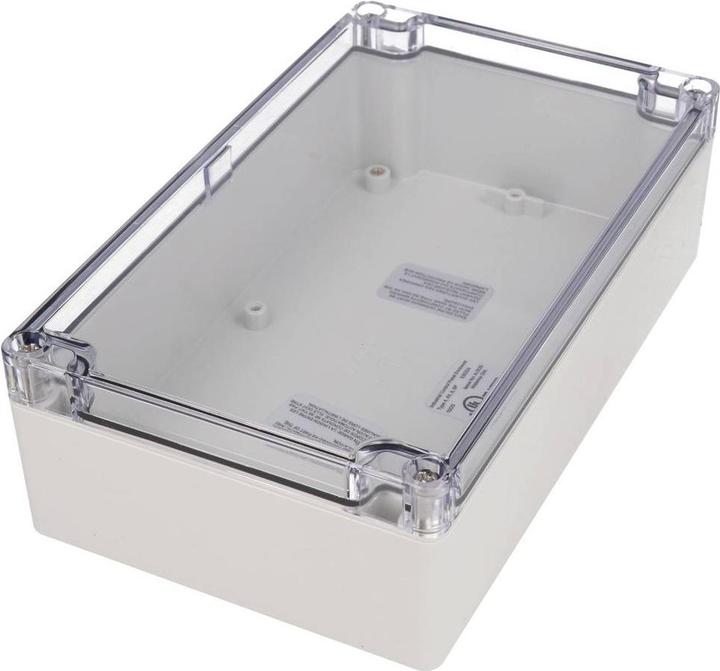 Produktbild Hammond Wasserdichtes Polycarbonatgehäuse, 160 x 160 x 45, Klarer Deckel (Gehäuse)