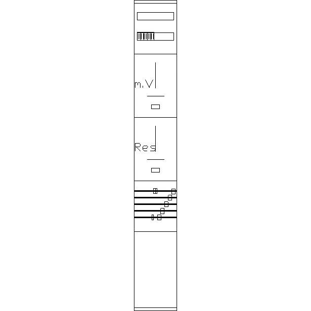 ABN, Verteilerschrank Zubehör, Komplett-Zählerplatz
