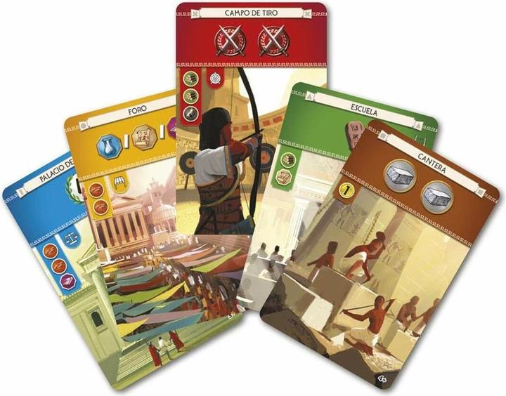 Produktbild BigBuy Tischspiel 7 WONDERS Spanisch (Spanisch, 3 - 7 Spieler)