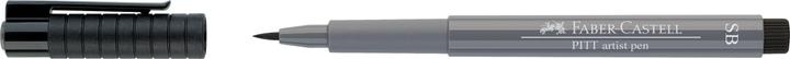 Produktbild Faber-Castell Tuschestift Soft Brush kaltgrau IV (Kaltgrau IV, 1 x)