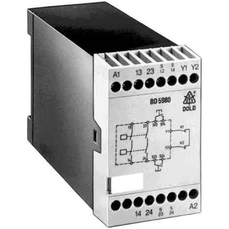 Dold Relè di sicurezza a 2 mani BD5980N.02 DC24V, Relais