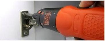 Actual product image Black & Decker Battery screwdriver set (Rechargeable battery operated)