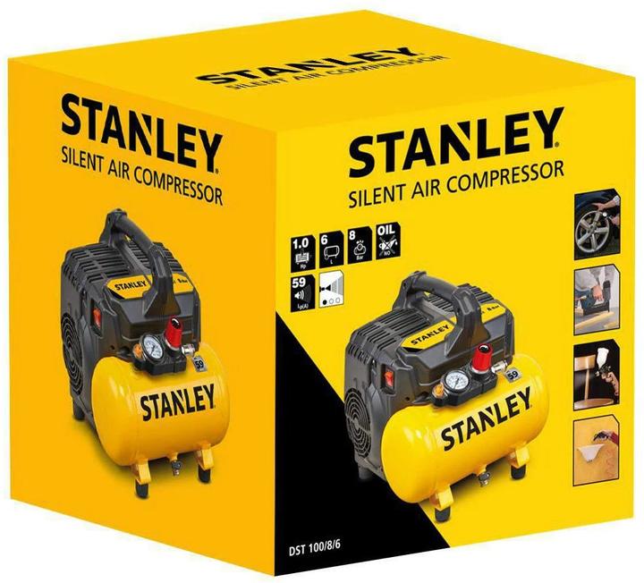 Produktbild Stanley Kompressor (8 Bar, 6 l)