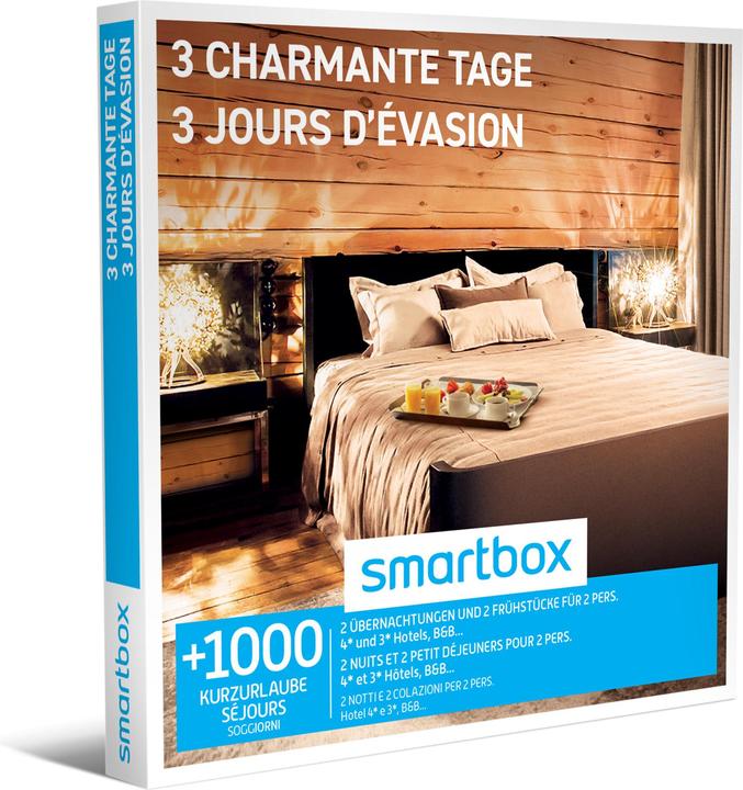 Smartbox 3 charmante Tage (2 Pers.)
