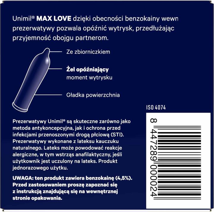 Actual product image Skyn Unimobunka 3 Max Liebe (3 pcs.)