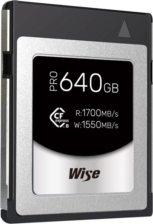 Image du produit Wise CFexpress Type B PRO 640GB (640 Go, CFexpress type B)