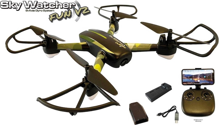 Actual product image DF-Models SkyWatcher Fun V2 -FPV-RTF (20 min, 170 g)