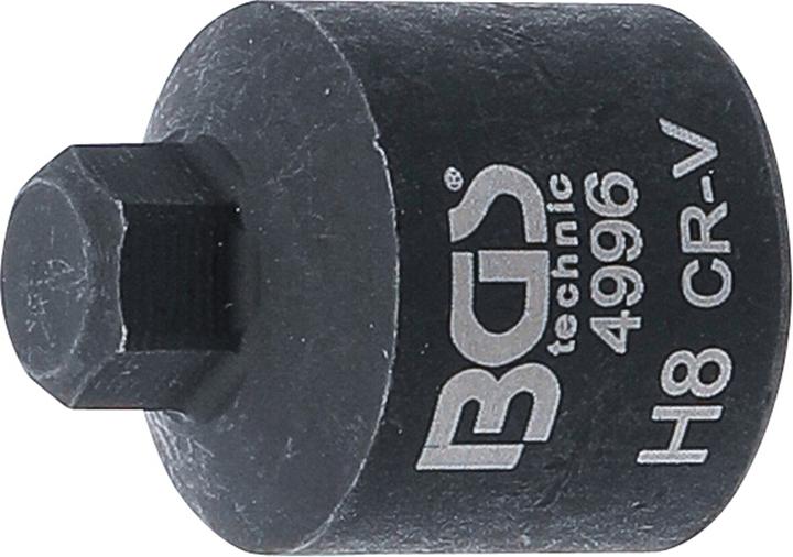 Actual product image BGS Brake Calliper Socket internal Hexagon extra short 8 mm (Rear brake, Brake Caliper)