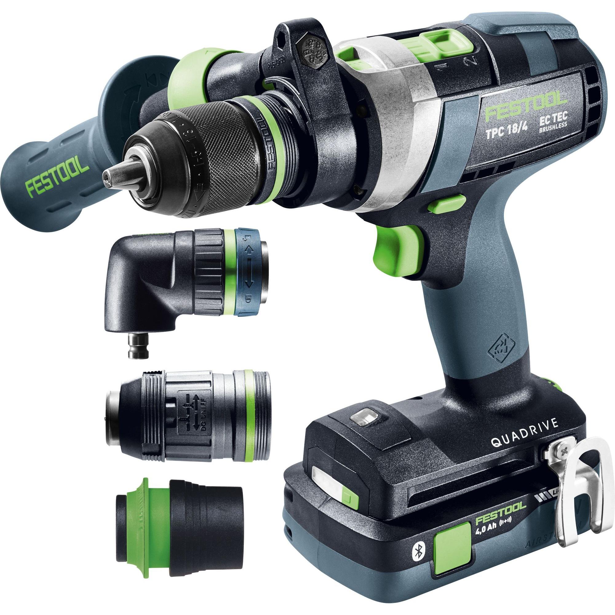 Festool, Bohrmaschine + Akkuschrauber, Akku-Schlagbohrschrauber (Akkubetrieb)