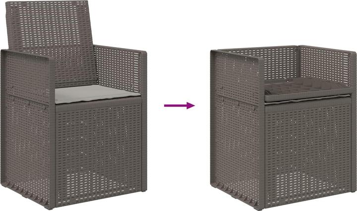 Produktbild vidaXL Moderne Outdoor-Stühle