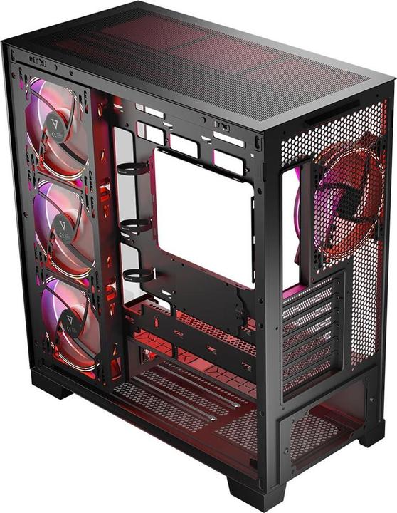 Image du produit Modecom Boîtier informatique Volcano SPACE APEX ARGB MIDI USB 3.0 X 2 CYPE-C (ATX, mATX, Mini-ITX)